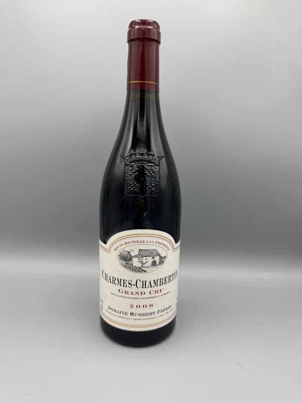 Charmes-Chambertin, Grand cru, domaine Humbert, 2008