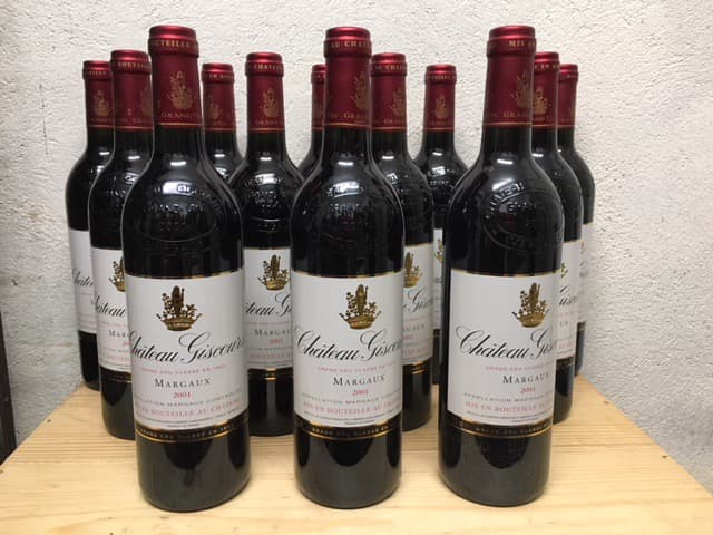 12 x Château Giscours, Margaux, 2001