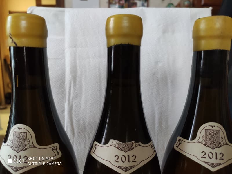3 x Chablis Premier Cru, Montée de Tonnerre, Domaine Francois Raveneau, 2012