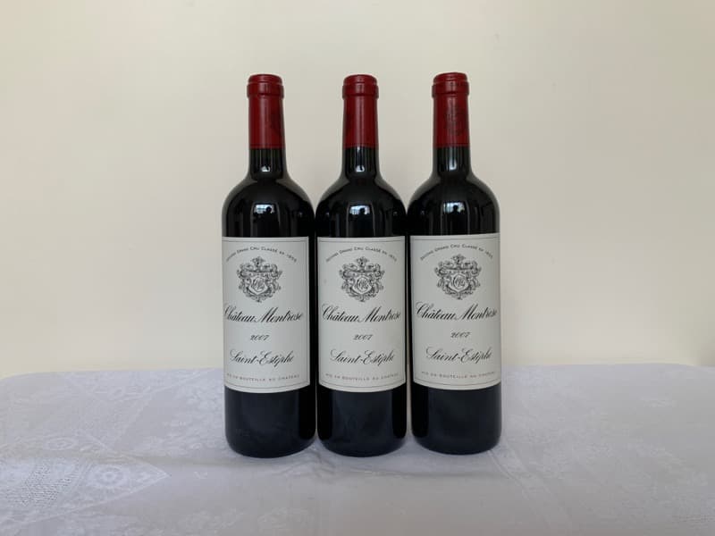 3 x Château Montrose, Saint-Estèphe, 2007