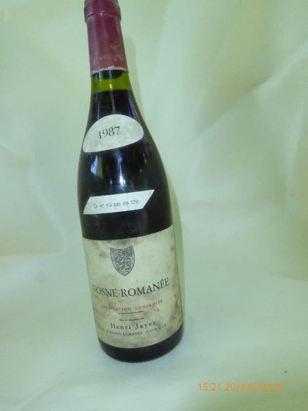 Vosne-Romanée, Domaine Henri Jayer, 1987