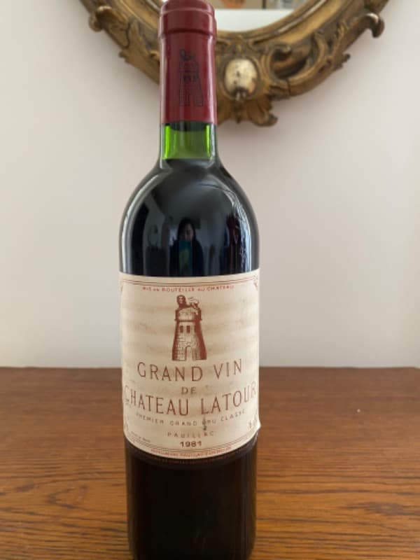 Grand Vin de Château Latour, Pauillac, 1981