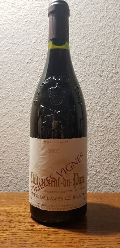 Châteauneuf-du-Pape, Vieilles vignes, La Vieille Julienne, 2000