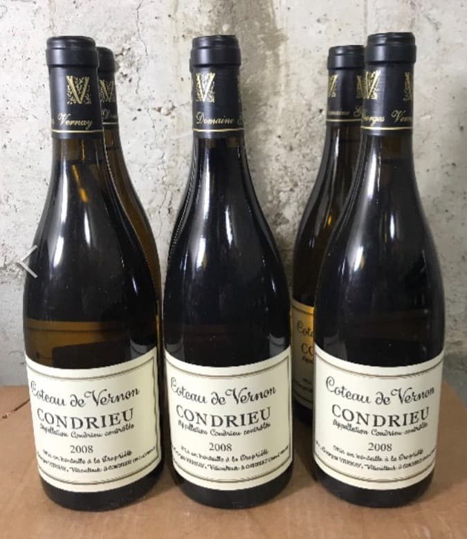 6 x Condrieu, Côteau de Vernon, Domaine Georges Vernay, 2008