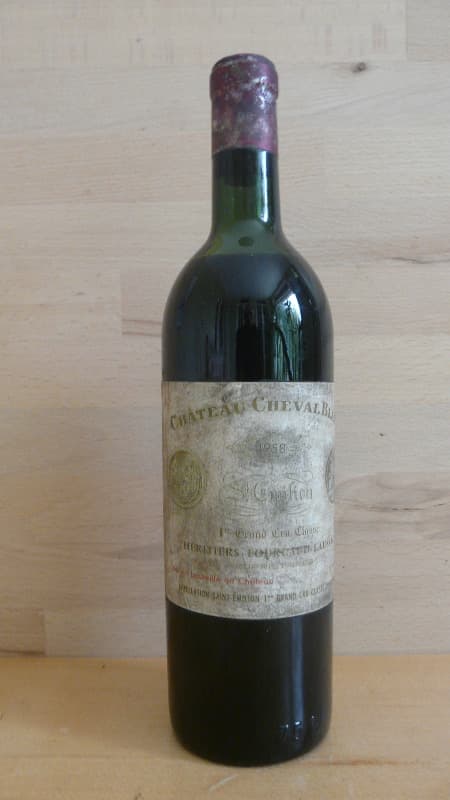 Château Cheval Blanc, Saint-Émilion, 1958