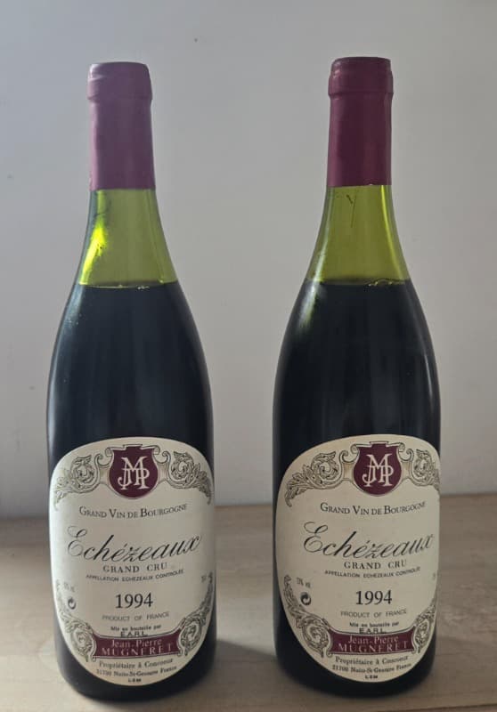 2 x Echézeaux, Grand cru, Jean-Pierre Mugneret, 1994