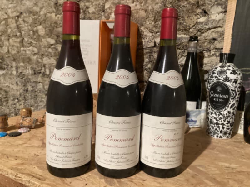 3 x Pommard, Chanut frères, 2004