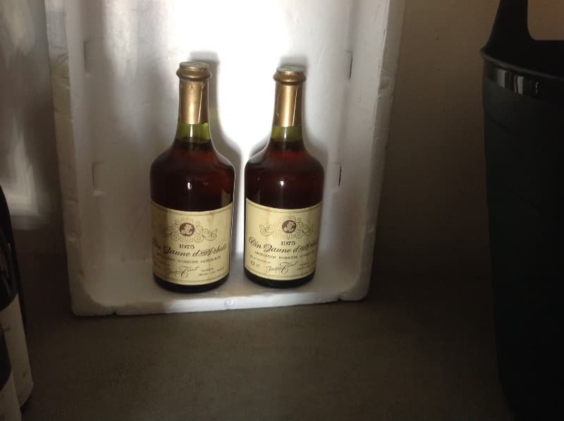 2 x Vin Jaune, Tissot, Arbois, 1975