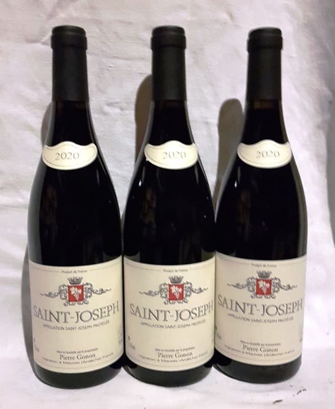 3 x Saint-Joseph, Domaine Pierre Gonon, 2020