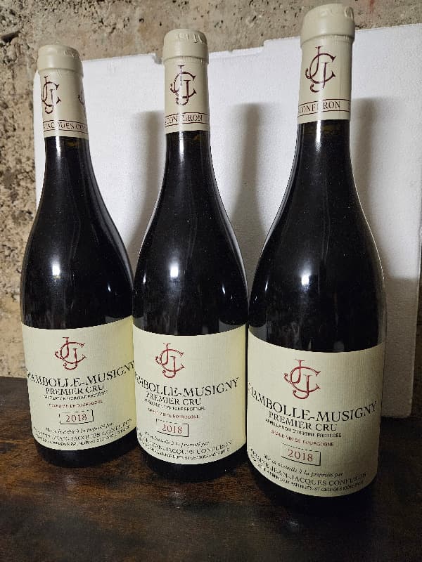 3 x Chambolle-Musigny, 1er cru, J.J. Confuron, 2018
