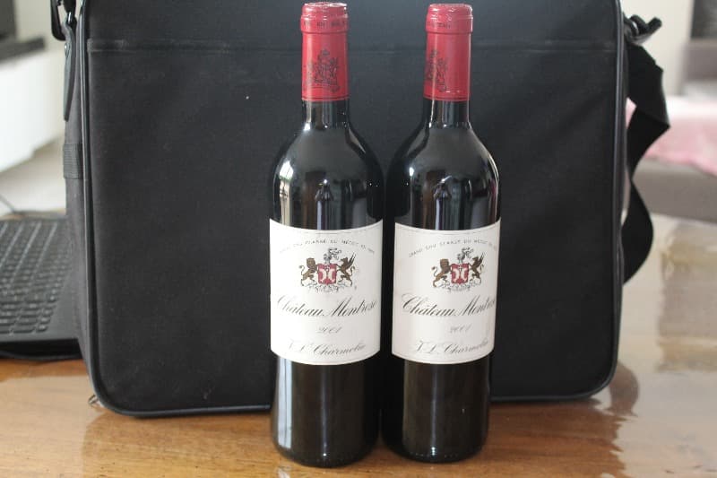 2 x château Montrose, Haut-Médoc, 2001