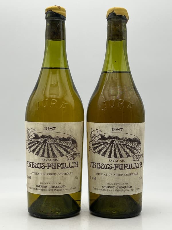 2 x Savagnin, Domaine Overnoy-Crinquand, Arbois-Pupillin, 1987