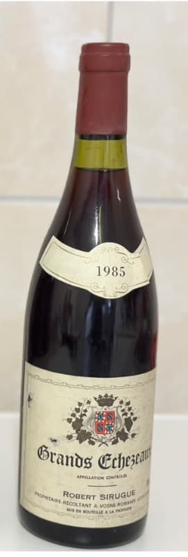 Grands-Echézeaux, Robert Sirugue, 1985
