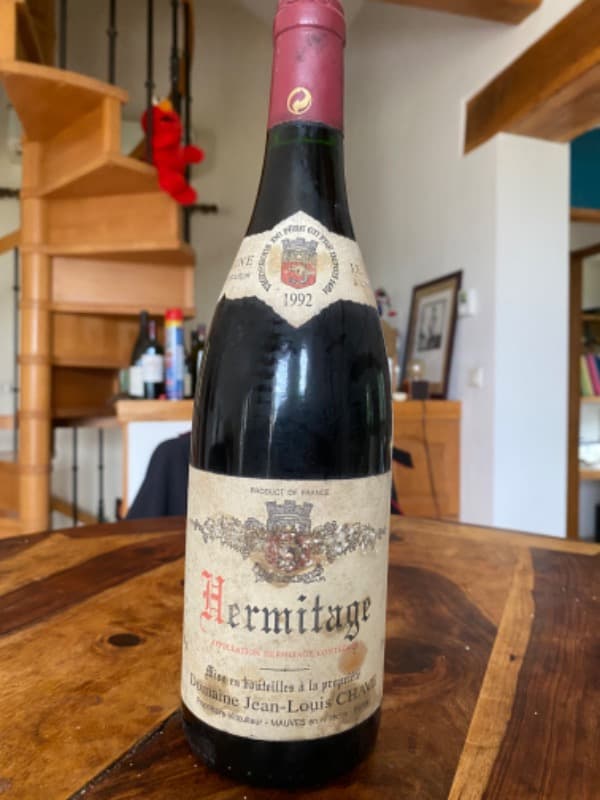 Hermitage, Domaine Jean Louis Chave, 1992