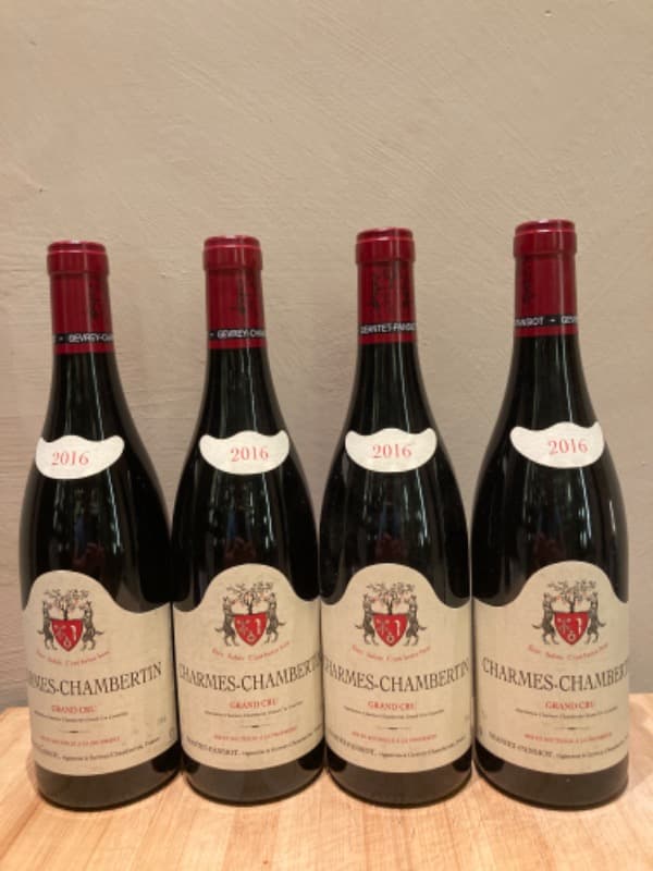 4 x Charmes-Chambertin, Geantet Pansiot, 2016