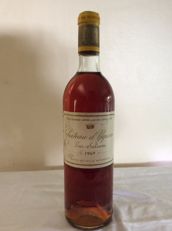 Château d’Yquem, Sauternes, 1969