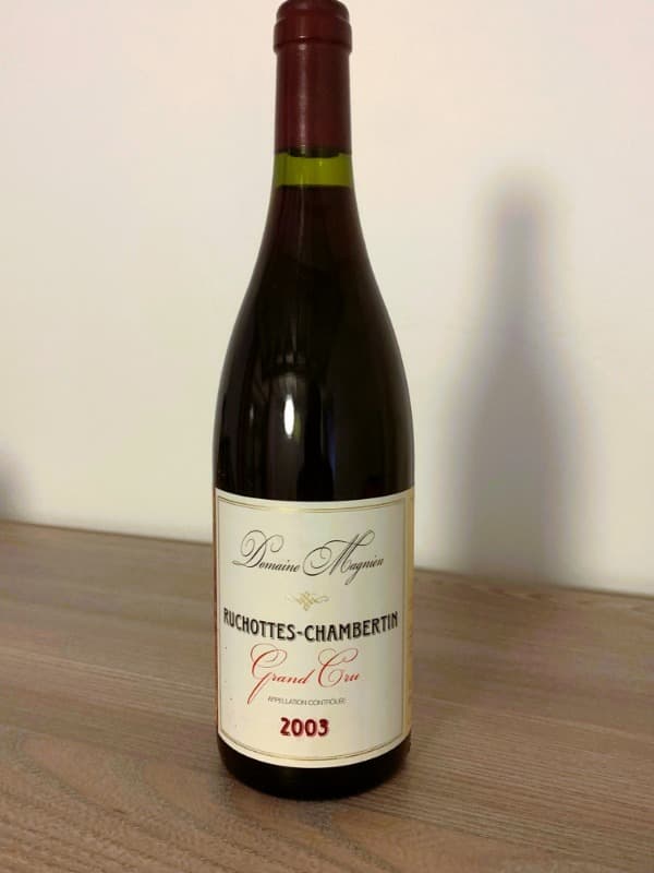 Ruchottes-Chambertin, Grand Cru, Domaine Henri Magnien, 2003