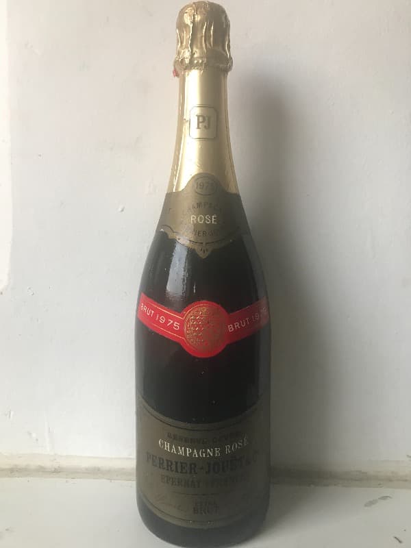 Perrier-Jouët rosé, Champagne, 1975