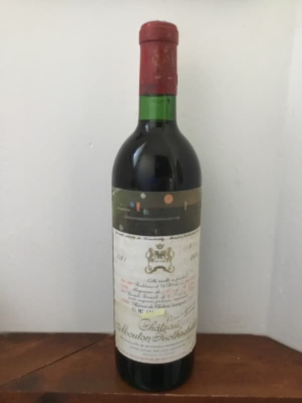 Château Mouton Rothschild, Pauillac, 1971