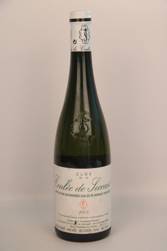Clos de la Coulée de Sérrant, Savennières, Nicolas Joly, 2005