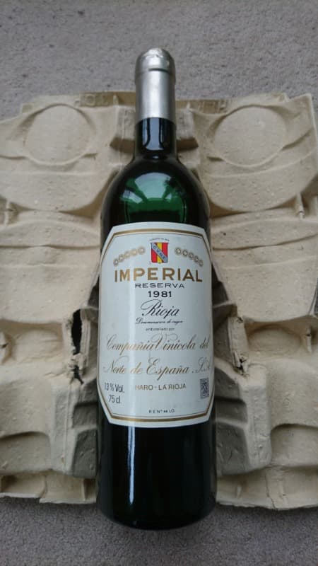 Imperial Gran Reserva, CVNE, Rioja, 1981