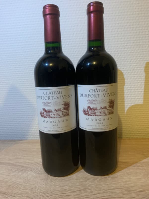 2 x Château Durfort Vivens, Margaux, 2004