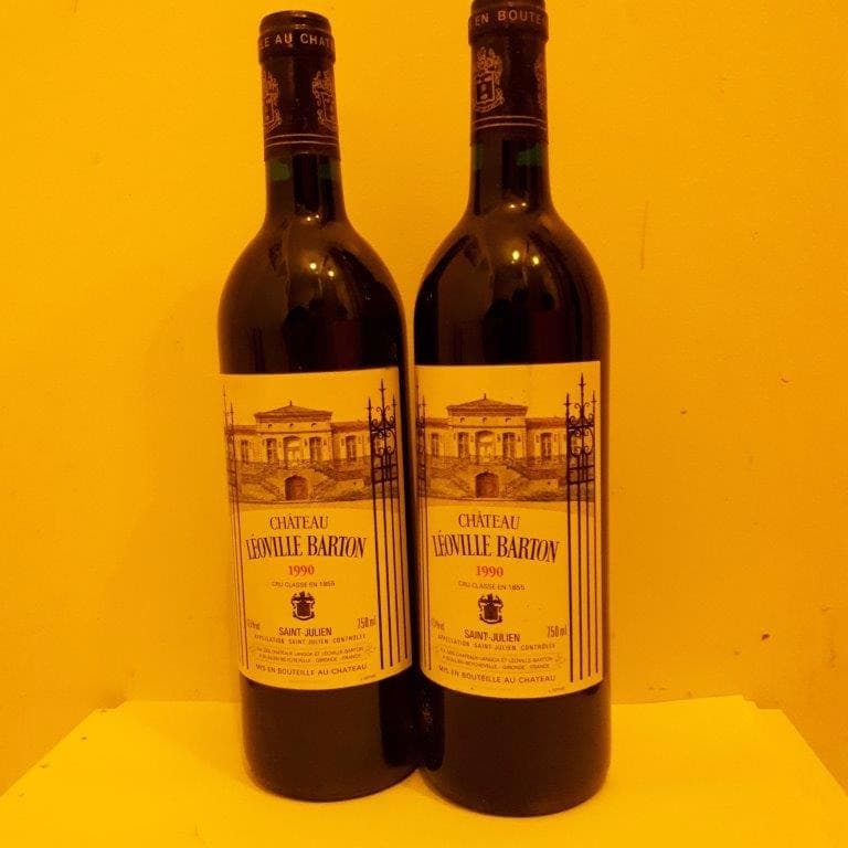 2 x Château Léoville Barton, Saint-Julien, 1990