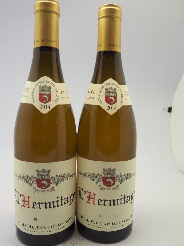 2 x Hermitage (Blanc/White), Domaine Jean Louis Chave, 2014