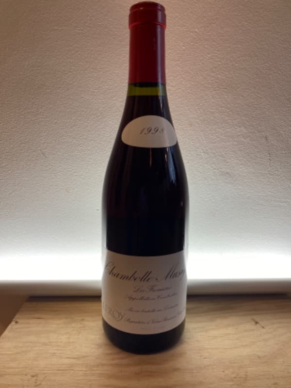 Chambolle-Musigny, Les Fremières, Domaine Leroy, 1998