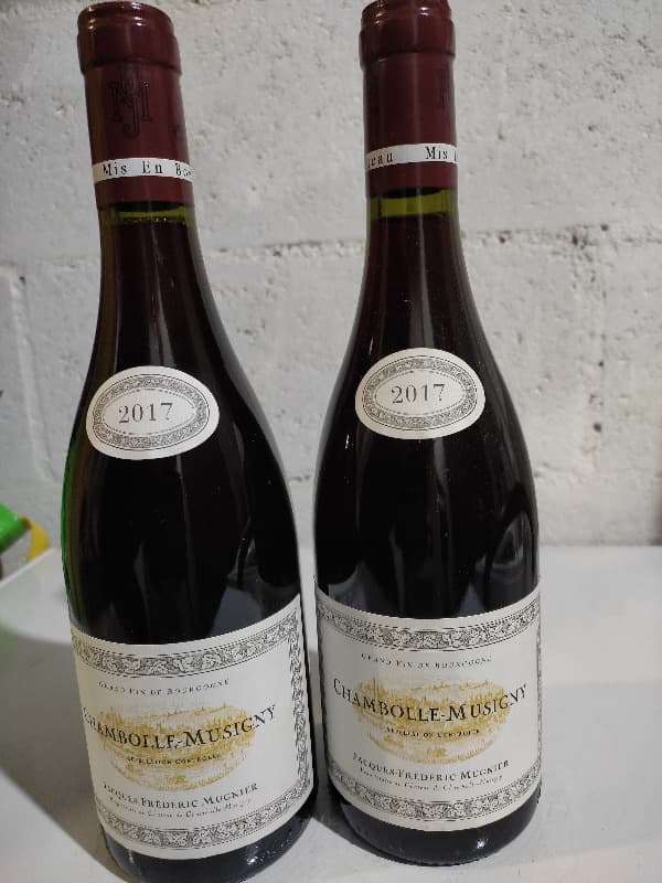 2 X Chambolle-Musigny, Jacques Frédéric Mugnier, 2017