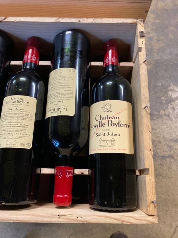12 x château Léoville Poyferré, Saint-Julien, 2009