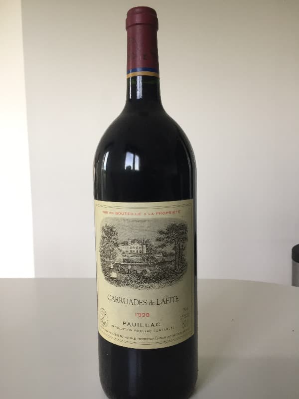 Carruades Lafite, Lafite Rothschild, Pauillac, 1998 (Magnum)