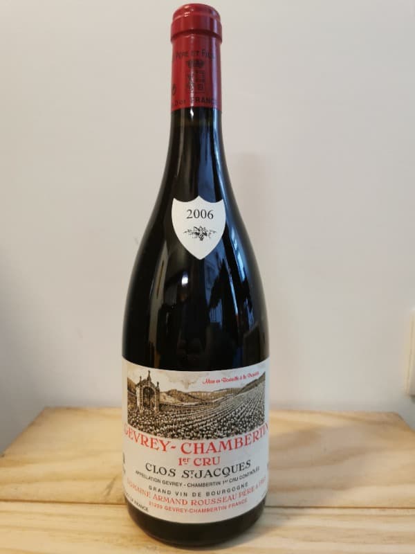 Gevrey-Chambertin, 1er cru - clos saint Jacques, Domaine A. Rousseau, 2006