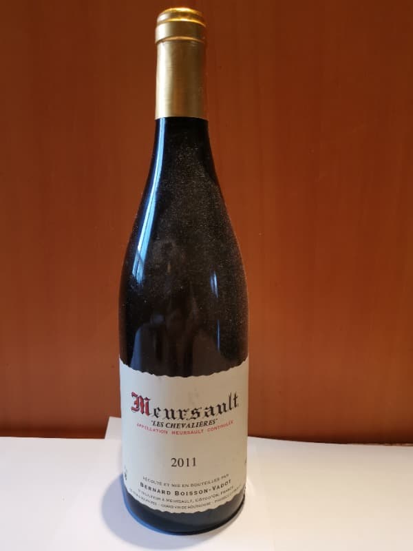 Meursault, Les chevalières, Boisson Vadot, 2011