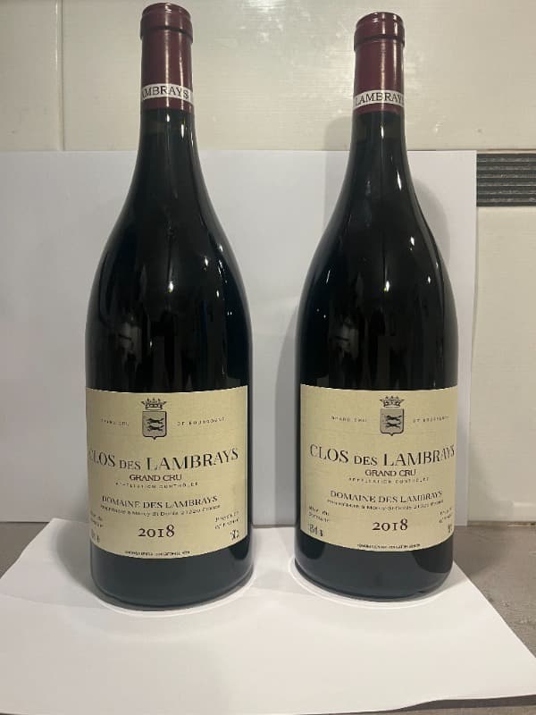 2 x Morey-Saint-Denis, Clos des Lambrays, Domaine des Lambrays, 2018 (Magnum)