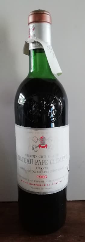 Grand Cru Classé, Château Pape Clément, Graves, 1980