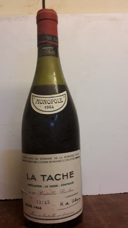 La Tâche, domaine de la Romanee Conti, 1964
