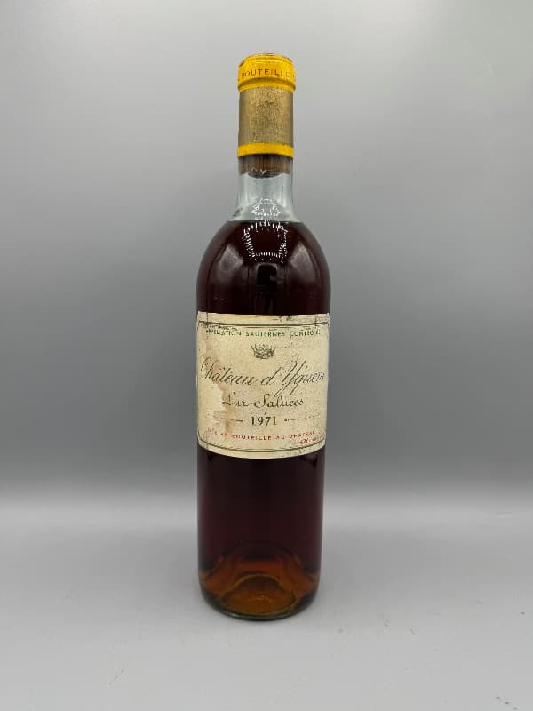 Château d' Yquem, Sauternes, 1971