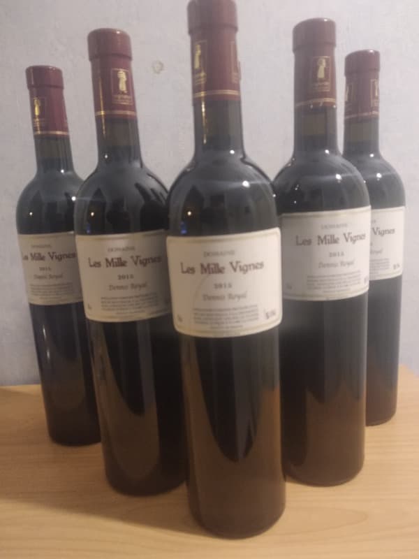 6 x Dennis Royal, LES MILLE VIGNES, Fitou, 2015