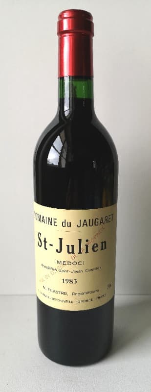 Domaine du Jaugaret, Saint-Julien, 1983