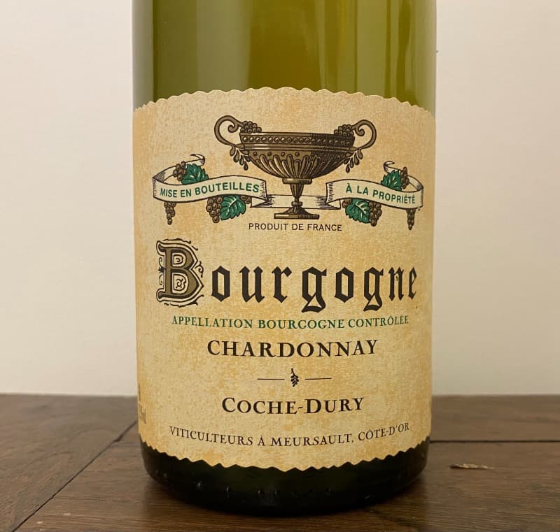 Bourgogne, Chardonnay, J. F. Coche-Dury, 2019