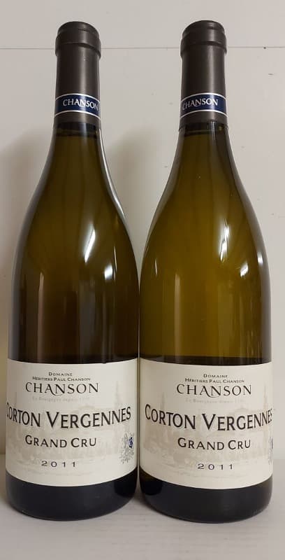 2 x Grand Cru Corton, Chanson, 2011