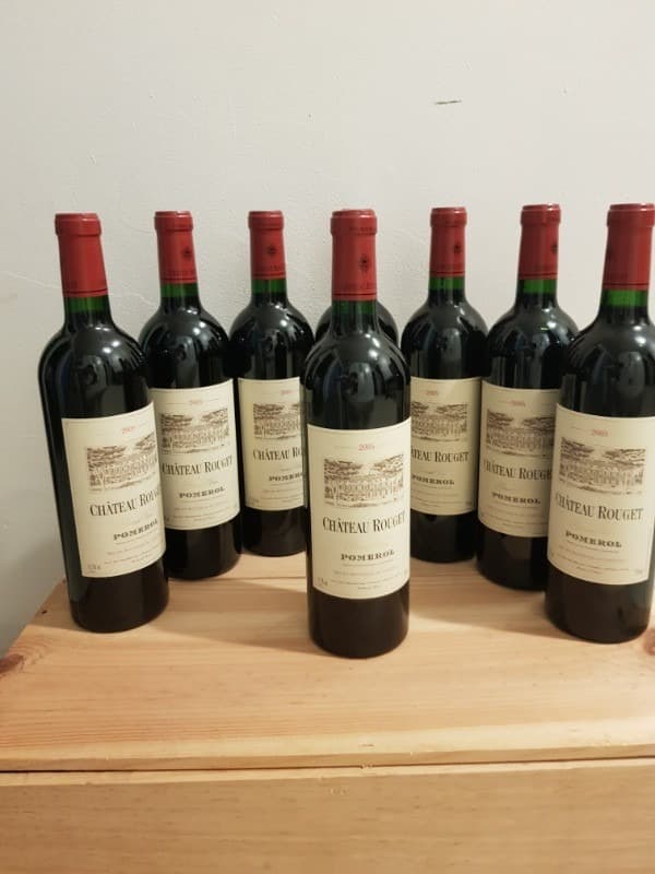 8 x Château Rouget, Pomerol, 2005