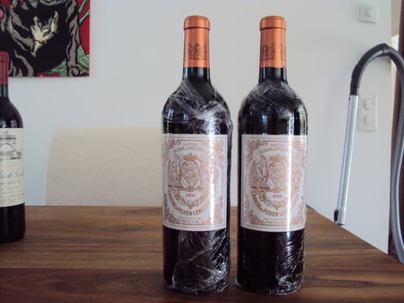 2 x Au Baron de Longueville, Château Pichon-Longueville, Pauillac, 2009