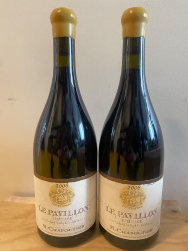 2 x Ermitage, Le Pavillon, M. Chapoutier, 2008