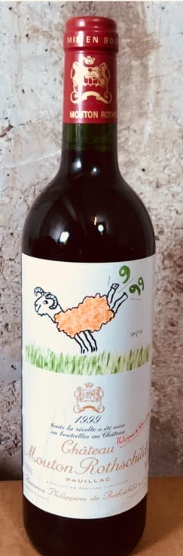 Château Mouton Rothschild, Pauillac, 1999