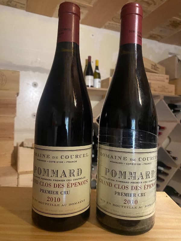 2 x Pommard, Grand Clos des Epenots, Domaine de Courcel, 2010