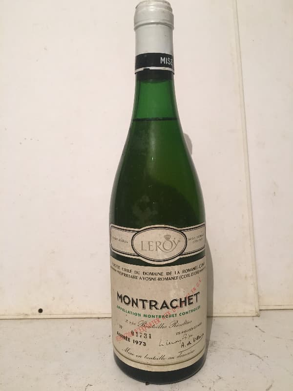 Montrachet, Domaine de la Romanée-Conti, 1973