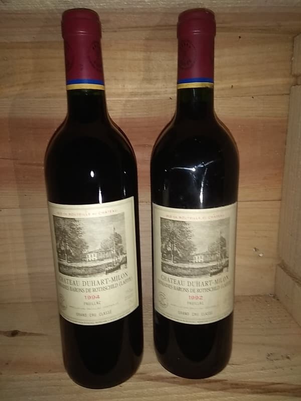 2 x Château Duhart Milon, Pauillac, 1x1994 / 1x1992