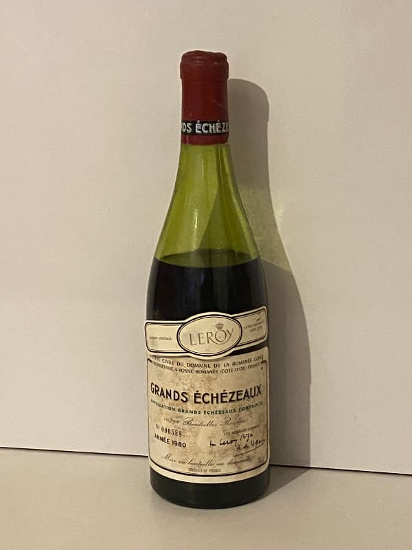 Grands-Echézeaux, Domaine de la Romanée Conti, 1980